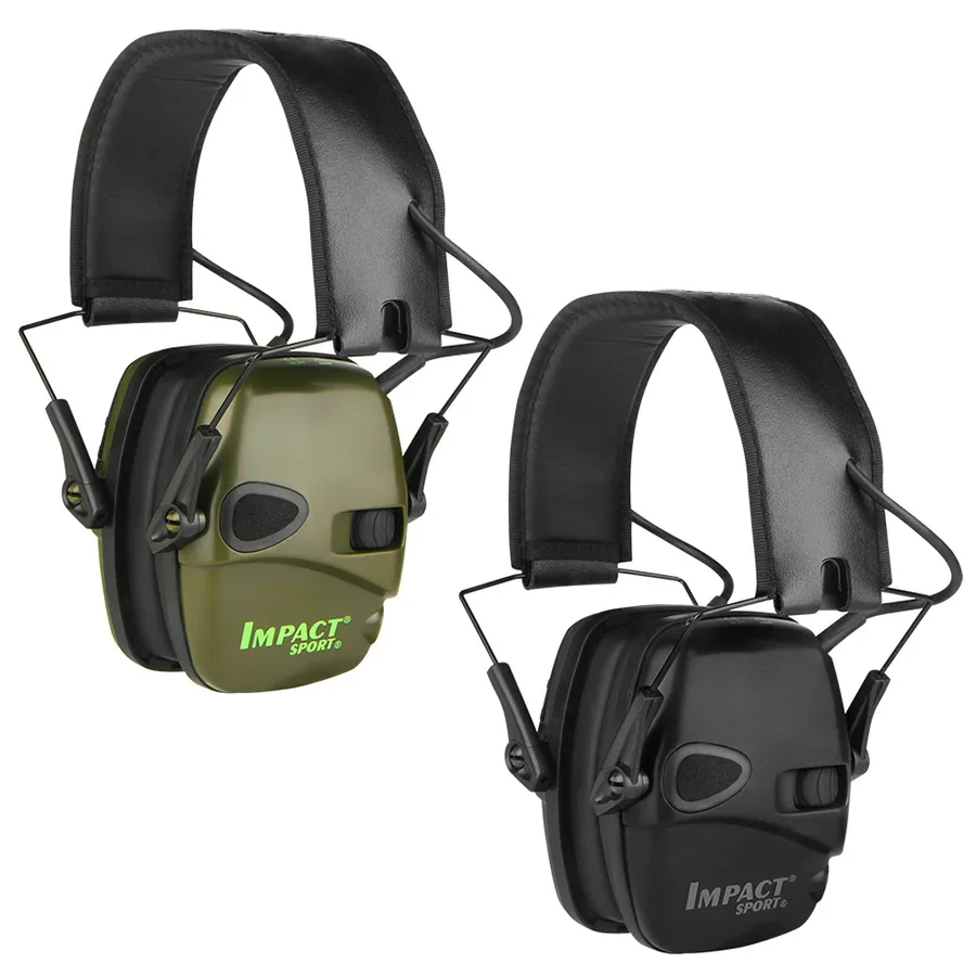 Original Tactical Electronic Shooting Earmuff Outdoor Sports Antinoise Headset Impact Sound Amplification Hearing EarCup Hunting