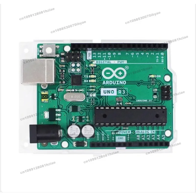 Arduino UNO R3 Development Board, Original Arduino Microcontroller C Language Programming Learning Main Board Kit