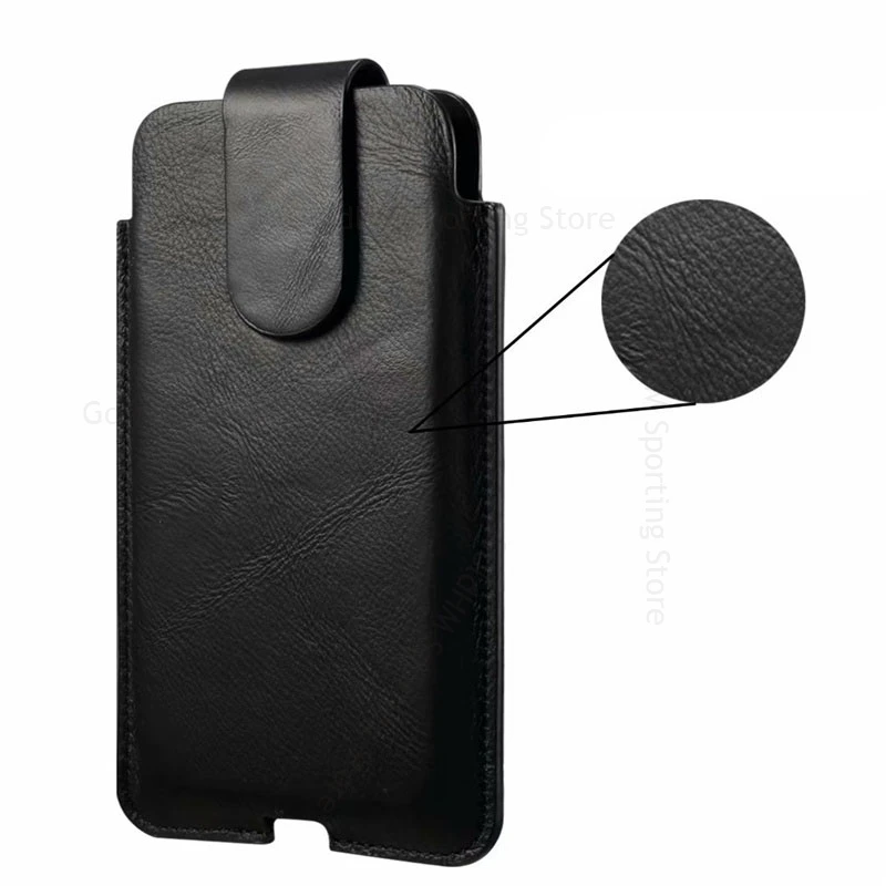 For Xiaomi 18 Pro Max Phone Leather Case For Xiaomi 17T Pro Magnetic Cover Waist Bag Phone Pouch For Xiaomi 17 Ultra 15T 18 Pro