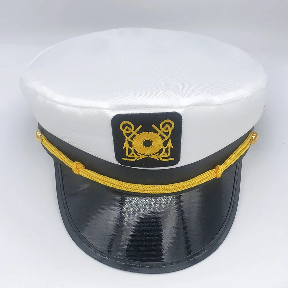 Kapitein Voor Mannen Vrouwen Sailor Outdoor Zonwering Hoed Party Cosplay Accessoire Marine Kostuum Hoed Boot Jacht Cap