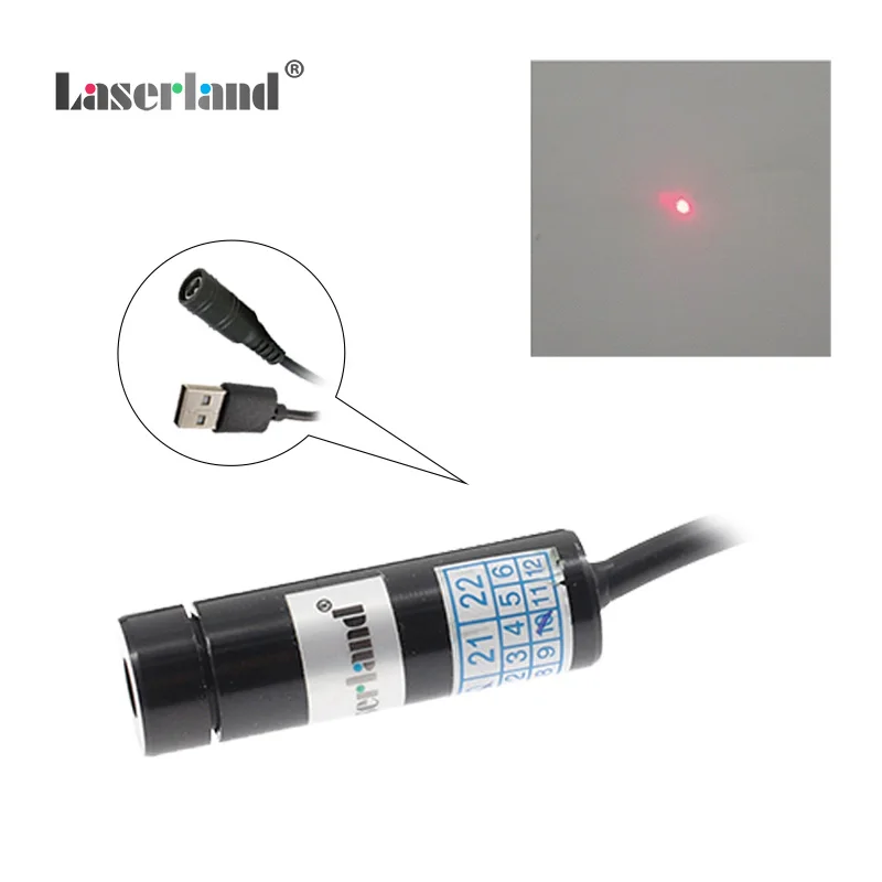 Imagem -05 - Localizador Vermelho do Módulo do Diodo Laser do Ponto 12*40 mm 650nm 10mw