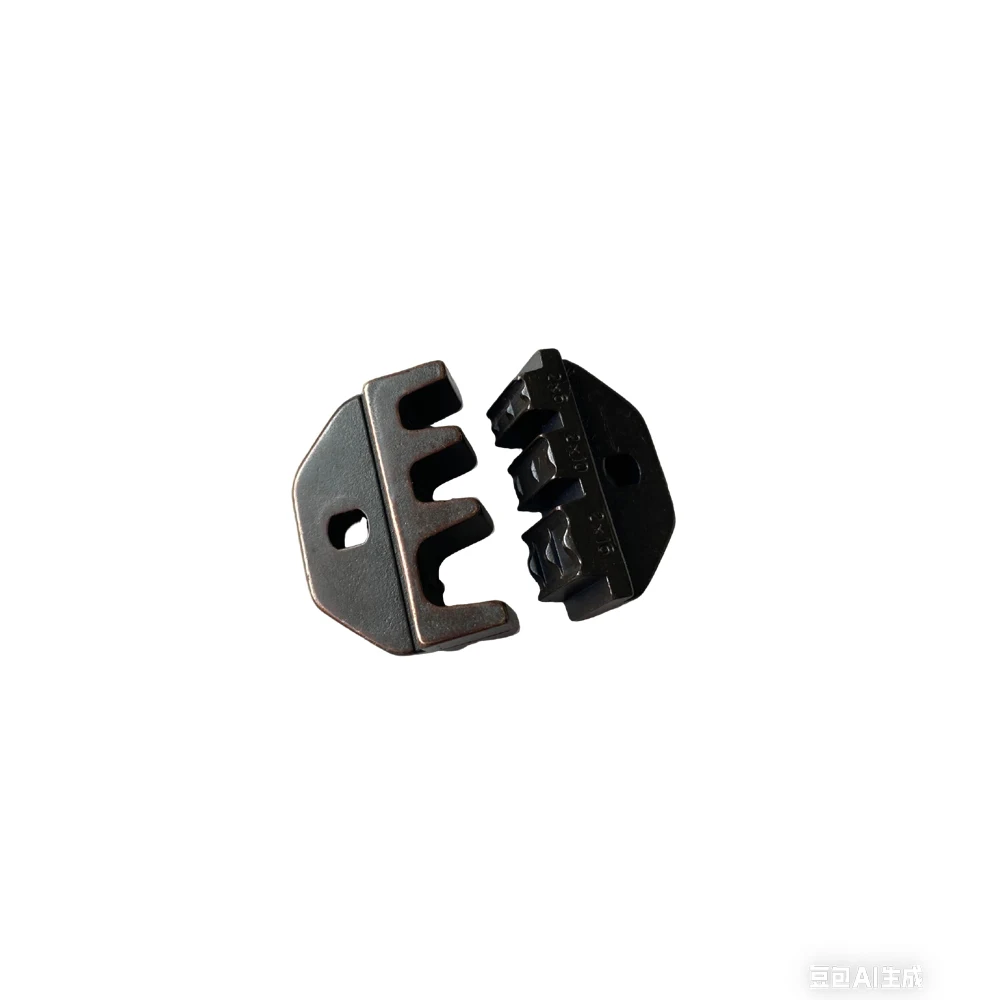 Crimping tool die set for double twin cable ferrules terminals A2X616EF crimp jaws 2*6-16mm2