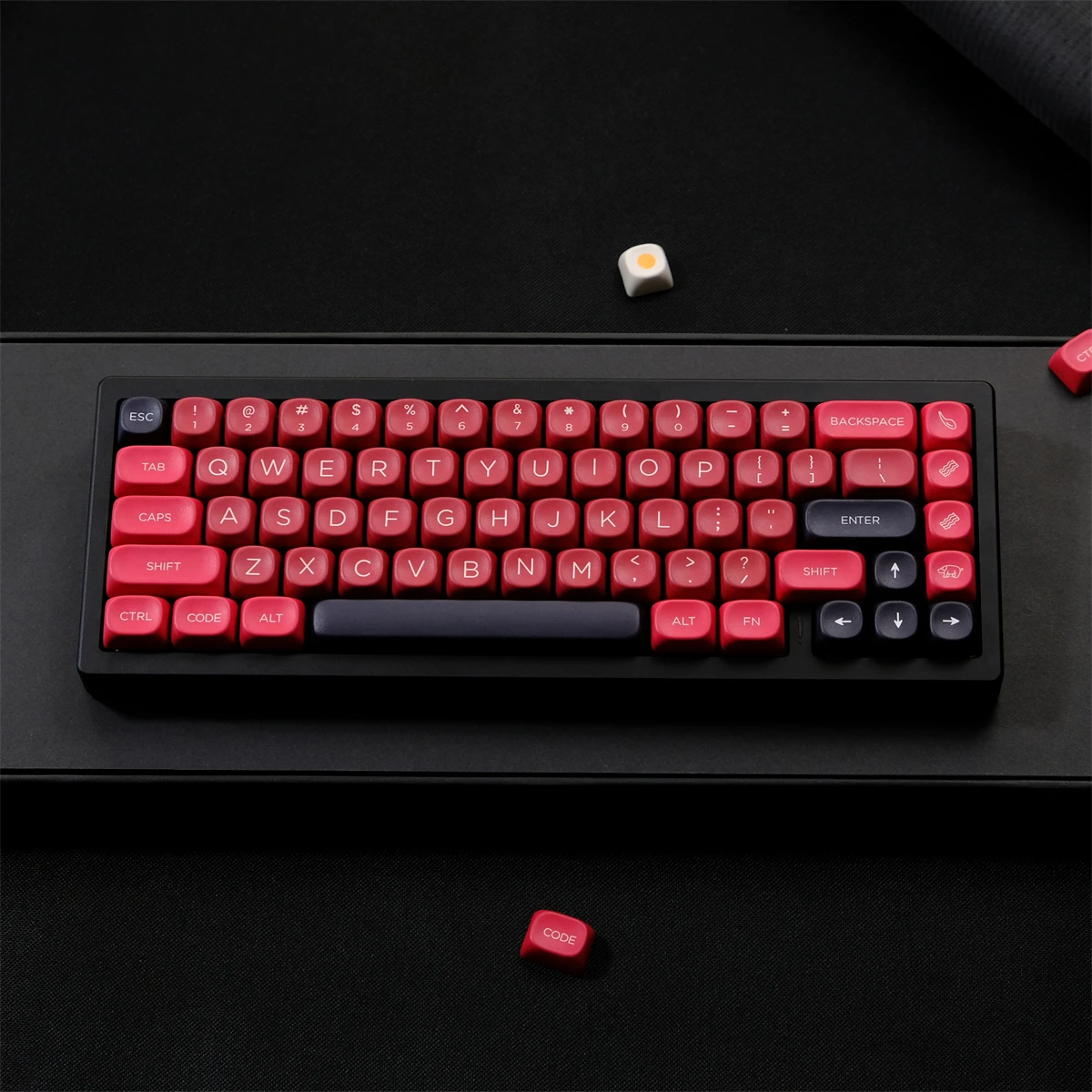 GMK-teclas de sublimación MOA para interruptores MX, teclas de teclado mecánico para juegos, perfil PBT, 126 teclas