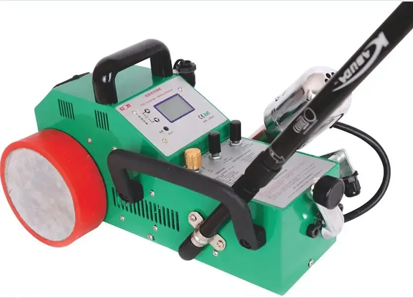 ماكينة خياطة حرارية من القماش للطباعة LC-3000C، ماكينة لحام أوتوماتيكية لافتة الهواء الساخن PVC المقاومة للماء