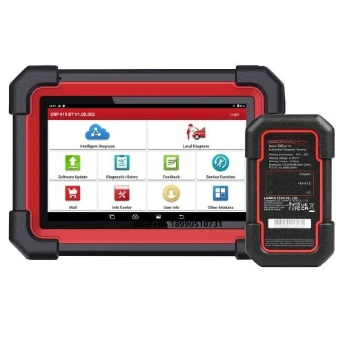 

EU UK Version] Creader CRP919E BT All System Diagnostic Tool Bluetooth Version of CRP919E OBD2 Scanner Supports CAN