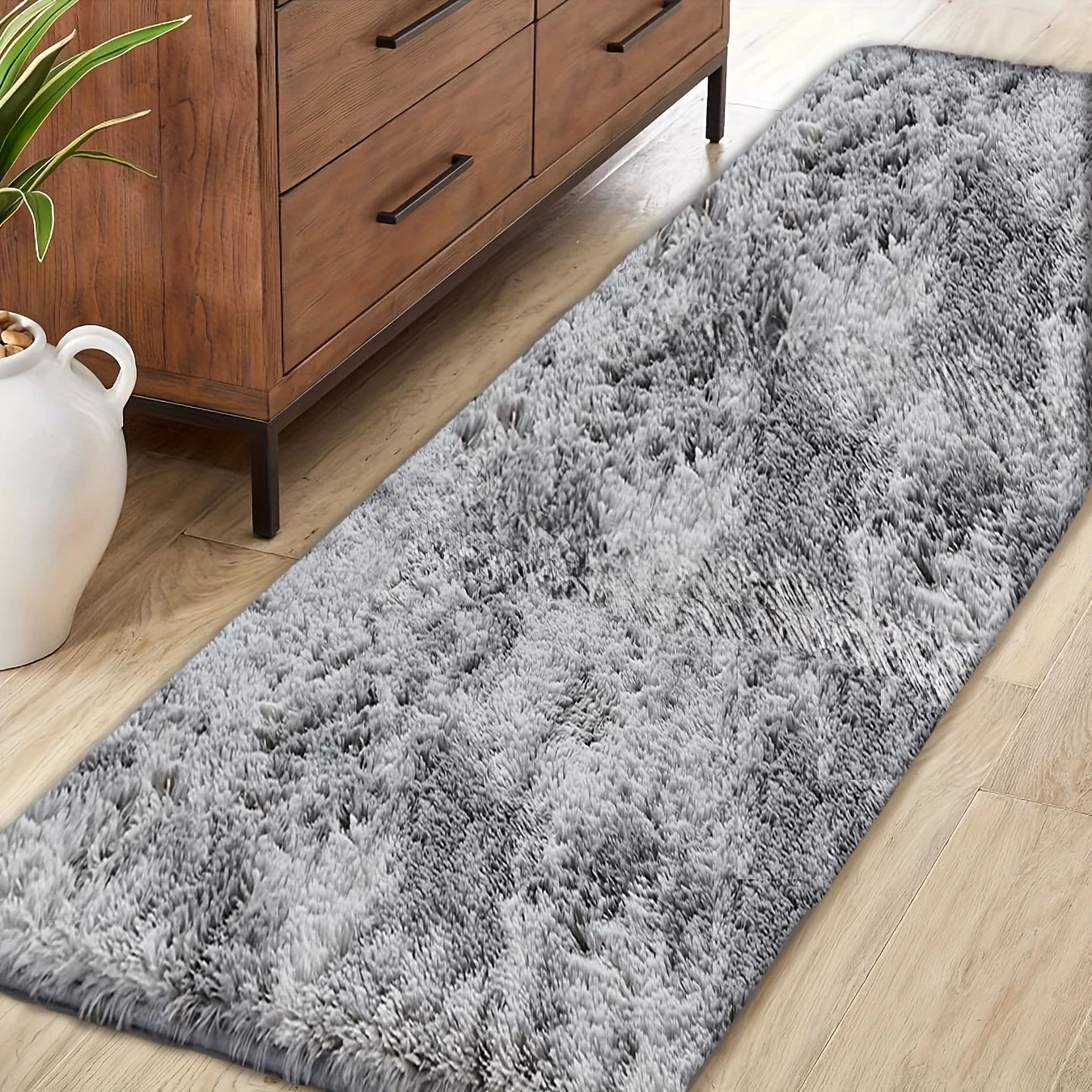 VIKAMA Modern Tie-Dye Plush Ca - Baby Nursery Rug ulasan dan harga