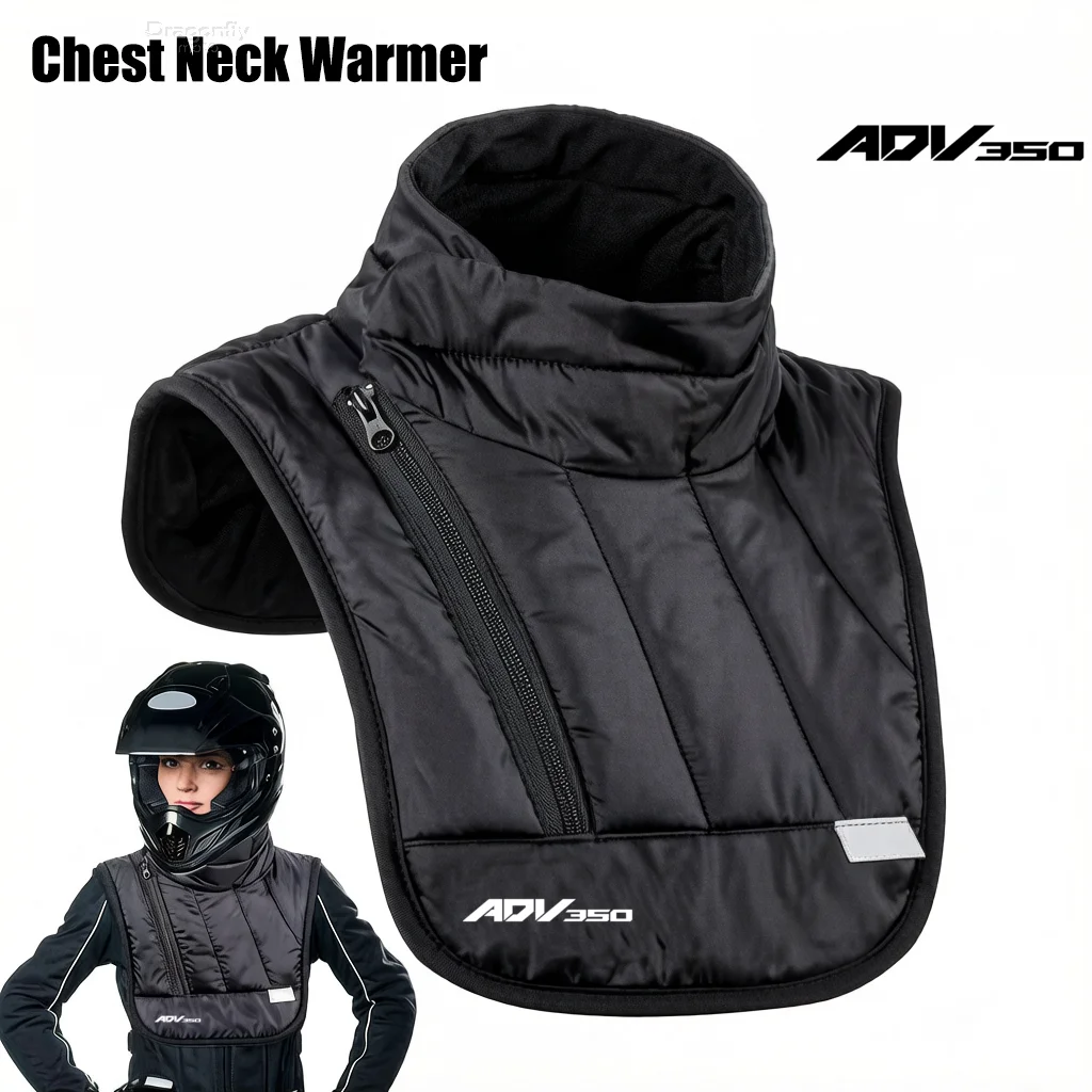 

Winter Keeping Warm Neck Scarf For HONDA ADV350 ADV 350 2021 2022 Motorcycle Rider Chest Neck Protector Windproof Warmer Scarf