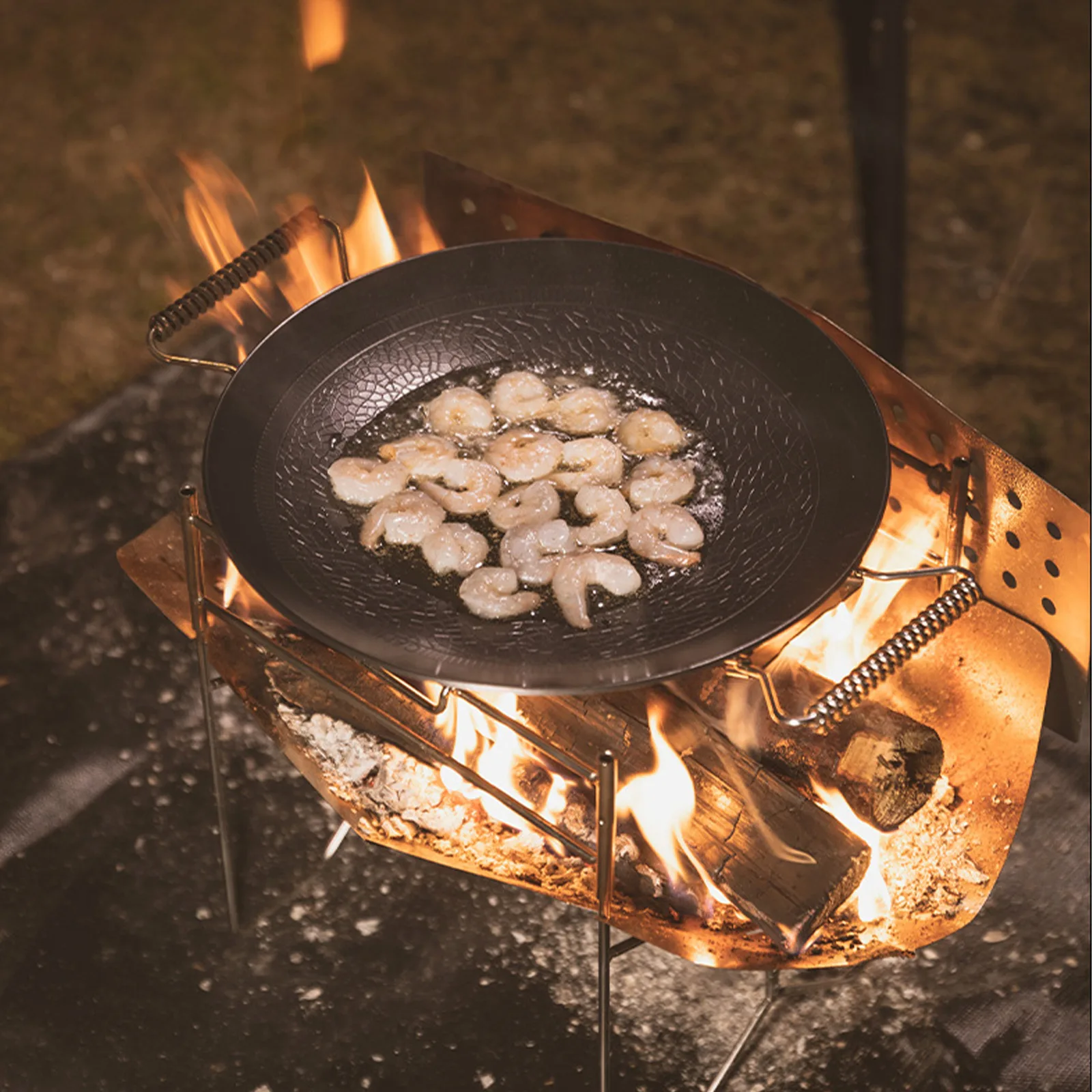屋外調理用シールド キャンプ用ウィンドシールド 風の強いキャ - Camping Cooking Windshield のレビューと価格