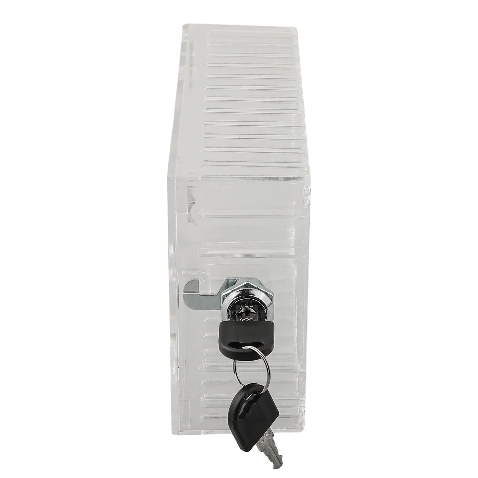 Security Lock Box Thermostat Lock Box Easy Installation Includes 2 Keys Acrylic Thermostat Protection Door Lock