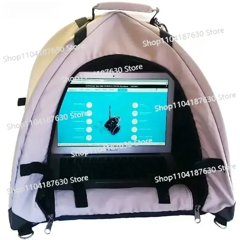 Laptop Outdoor Sunshade Tent Laptop Sunshade Privacy Protection Cover Multifunctional Waterproof Foldable Laptop Sunshade