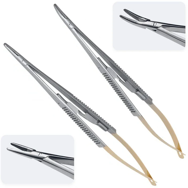 

Dental Surgical Orthodontic Implant Castroviejo Needle Holders Tweezers Dental Pliers Dentistry Tool