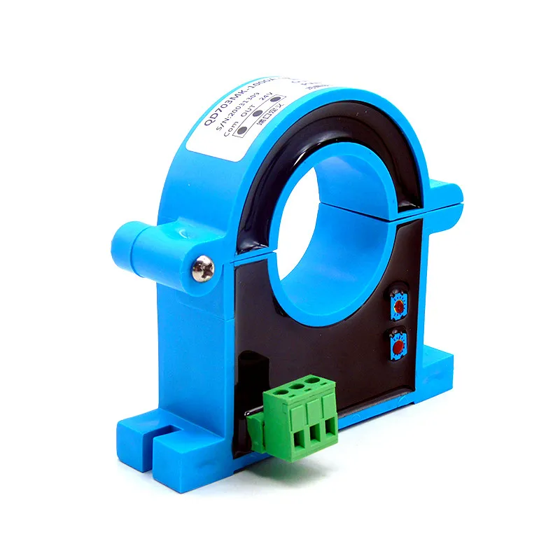 JXK-10 Sensor arus Sensor Hall AC/DC 0-1000A AC Sensor arus efek Hall 4-20mA