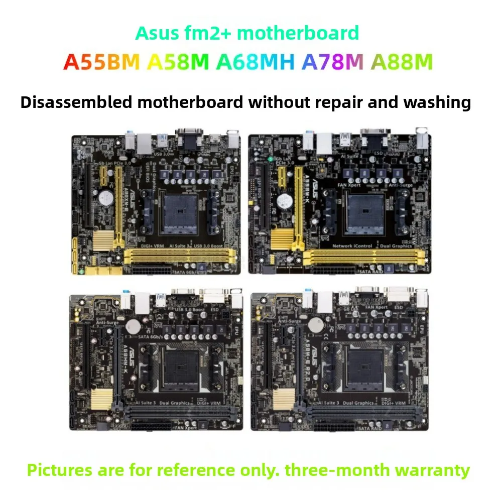 

For ASUS FM2 + main board A55BM-E -K/A68HM/A58M-K/A88XM-A/PLUS main board 904 pins