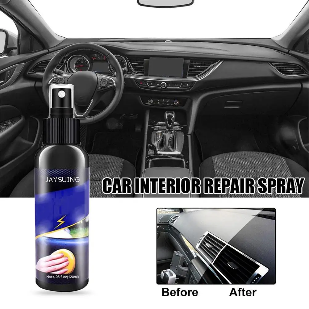 

Car Plastic Restorer Back To Black Gloss Car Cleaning Auto And Restore Renovator Polish Leather Plastic Products Repair Coa X7N1