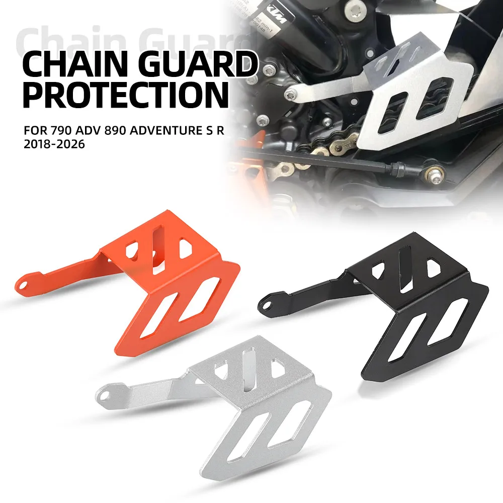 Norden 901 800MT 800NK Chain Shell Protection For 790 ADV 890 Adventure S R 2018 - 2026 Sprocket Frame Guard Protector 800 MT NK