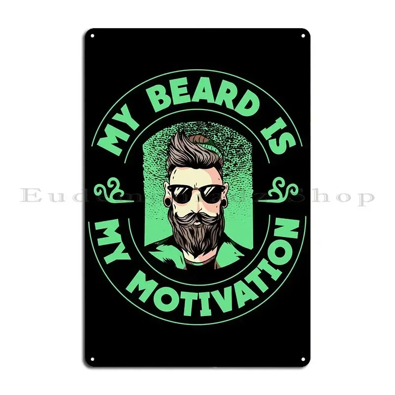Full Beard Metal Plaque Cinema Customize Wall Decor Plaques Designing Tin Sign Poster