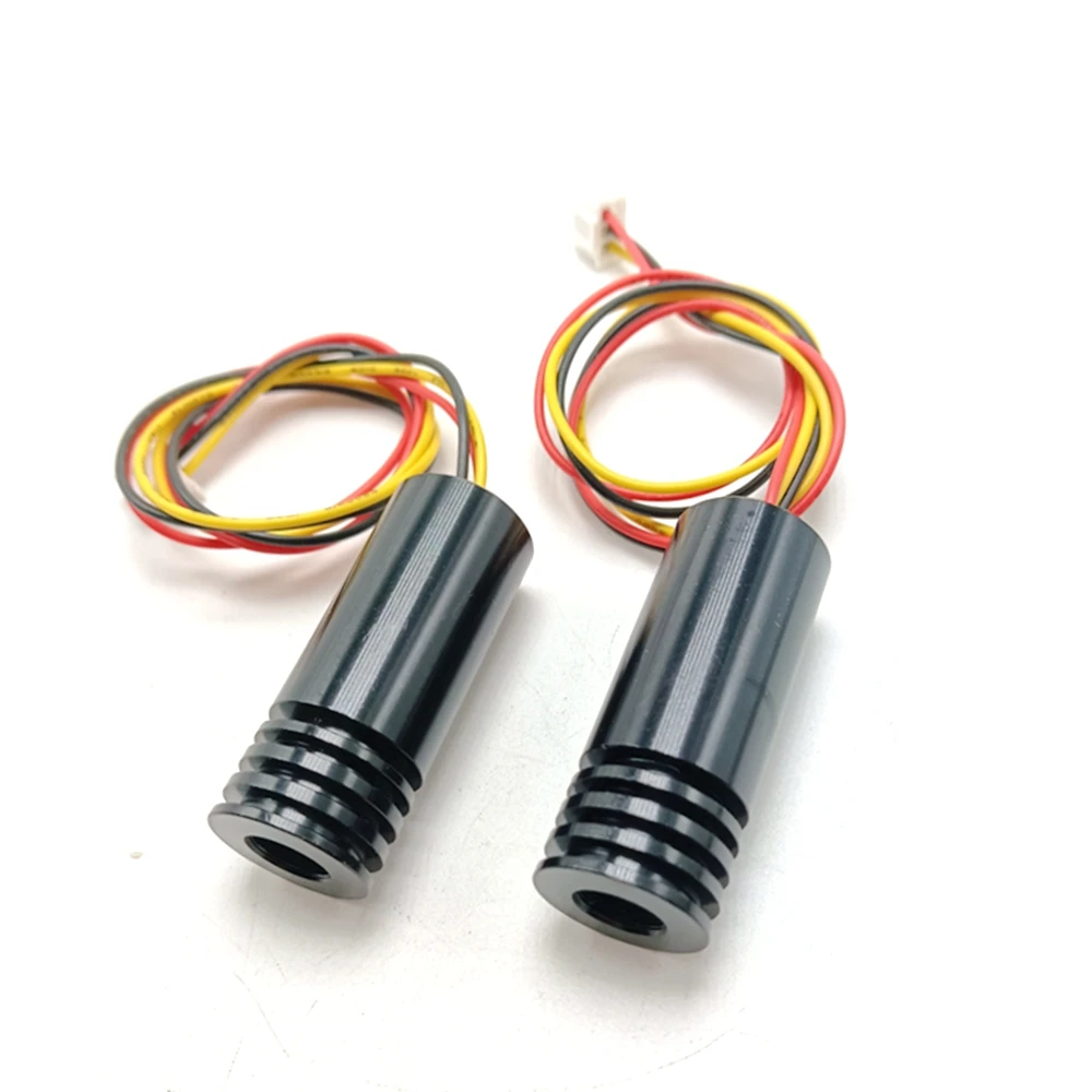 2 Pieces Focusable 980nm 60mW Infrared IR Laser Diode Dot Module with TTL 0-15KHz 18x45mm 5V DC