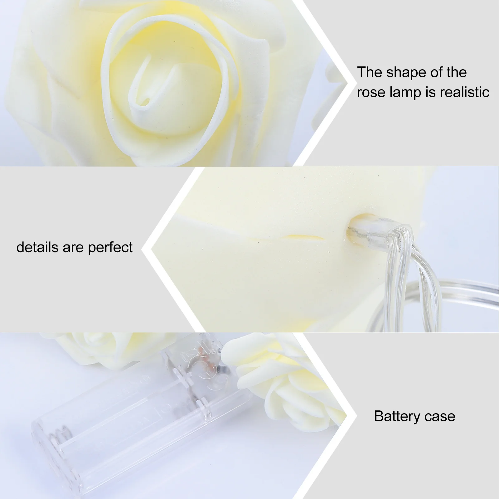 1 قطعة سلسلة أضواء LED بيضاء دافئة لعيد الميلاد 15 متر رومانسية ديكور حفلات داخلي إضاءة جو عيد الميلاد #3