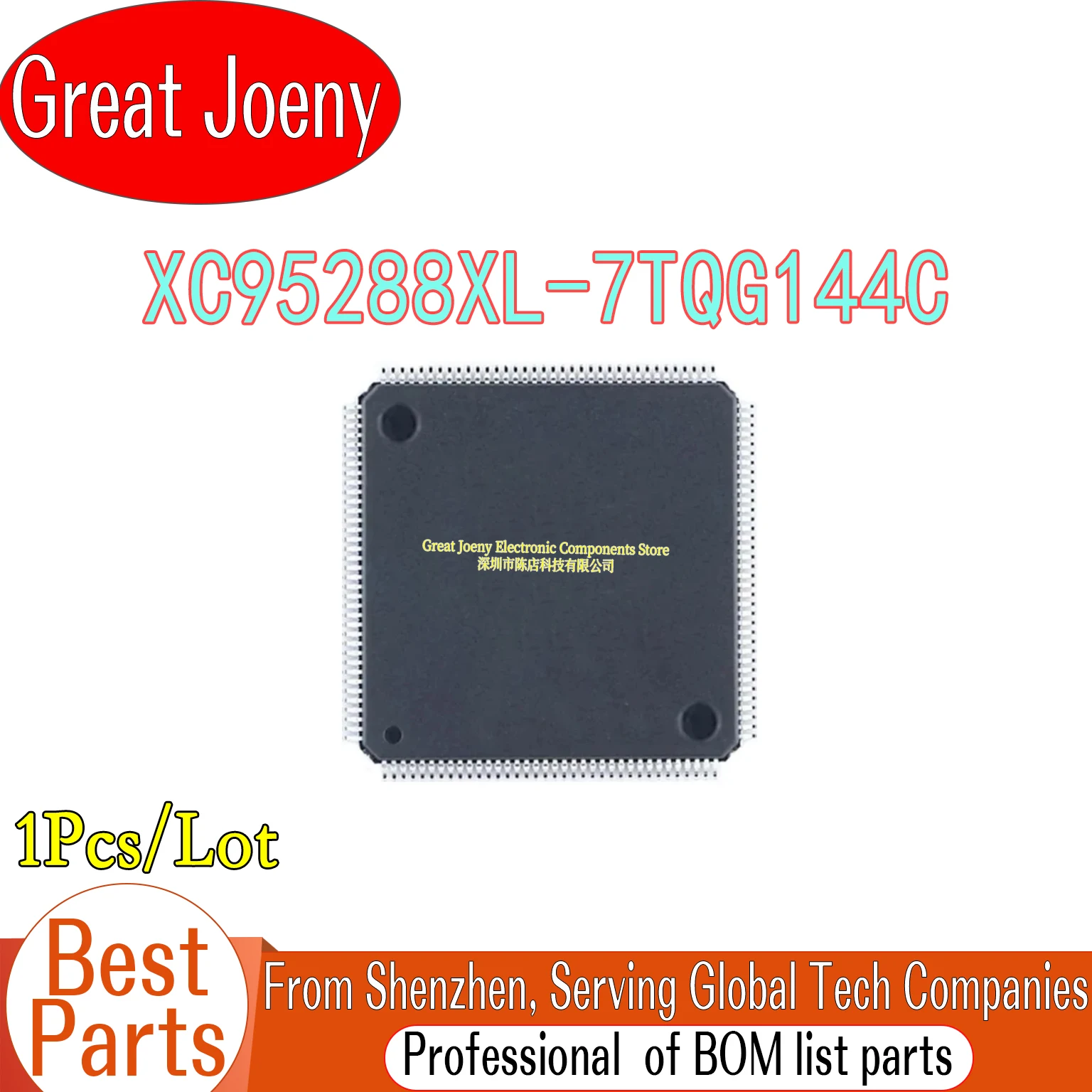 

100% New Original XC95288XL-7TQG144C IC Chipset TQFP-144
