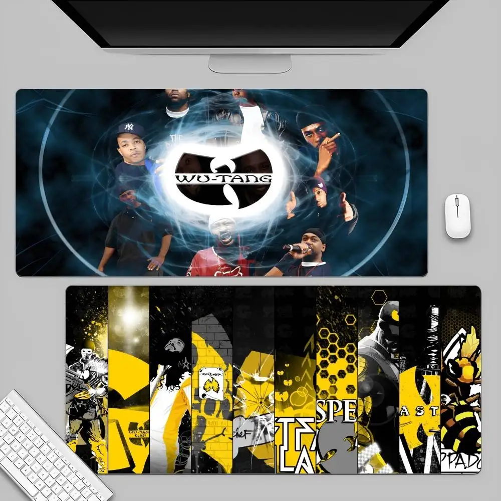 

WU-T--TANG CLAN Non-slip Lockedge Keyboard Mat Table Mat Students Gamer Desktop Mousepad Gaming Mouse Pad For Teen Girls Bedroom