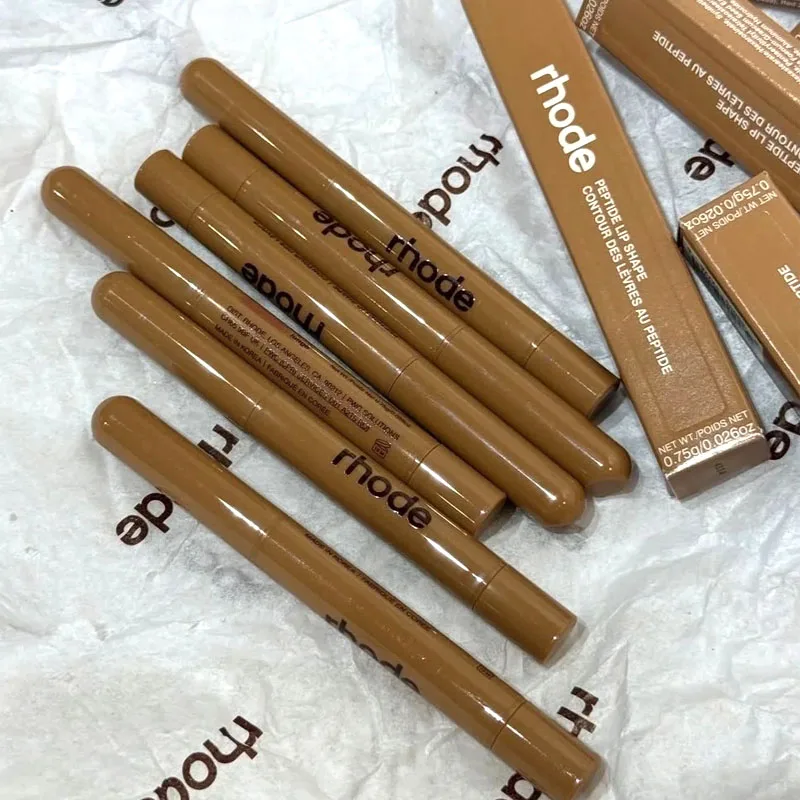 Nueva marca, 21 colores, mezcla decorativa, delineador de labios duradero, lápiz de Color de labios, acristalamiento, leche, crema facial, espejo de maquillaje refrescante de piña