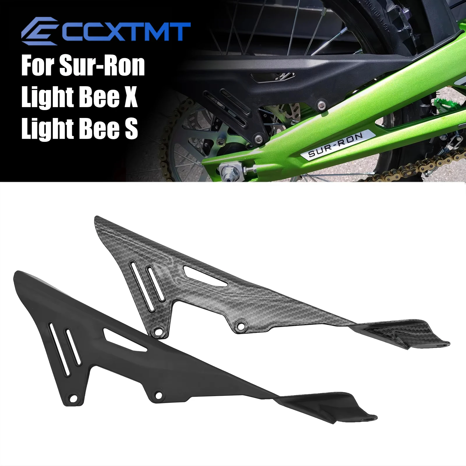 

Electric Motocross Sprocket Cover Chain Protection Cover Suitable For Sur-Ron Surron Sur Ron Light Bee X & Light Bee S Universal