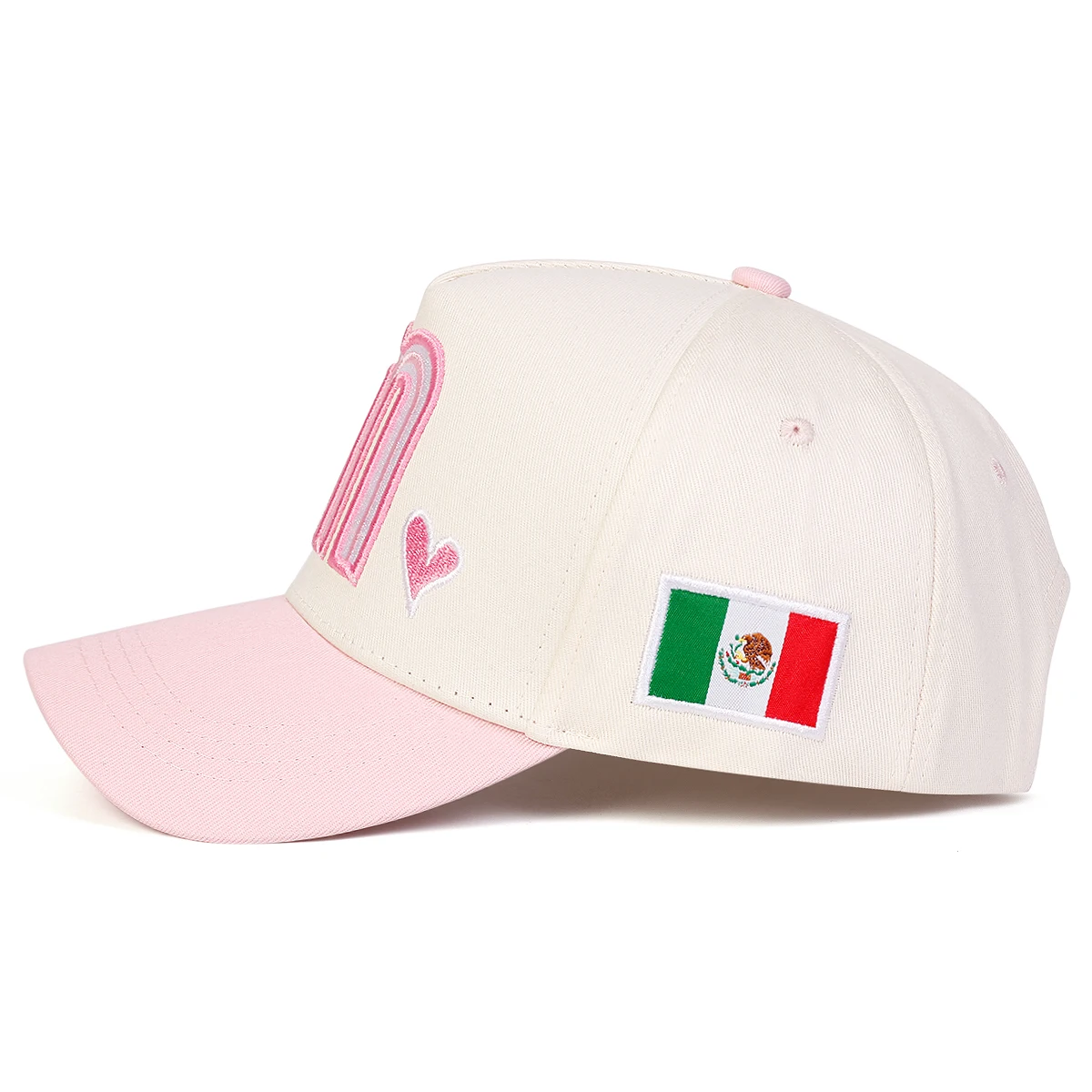 Unisex M Liebe Herz Stickerei Baseball Caps Frühling Herbst Outdoor Einstellbare Casual Hüte Sonnenschutz Hut Sport Kappe – Detail 4