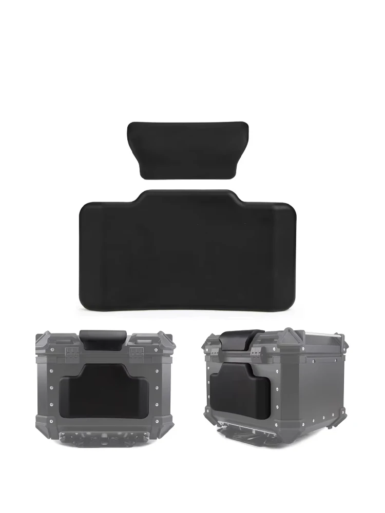 AliExpress Motorcycle Top Box Back Support Cushion Bike Back Box Luggage Case Universal Backrest(50L Suitcase)