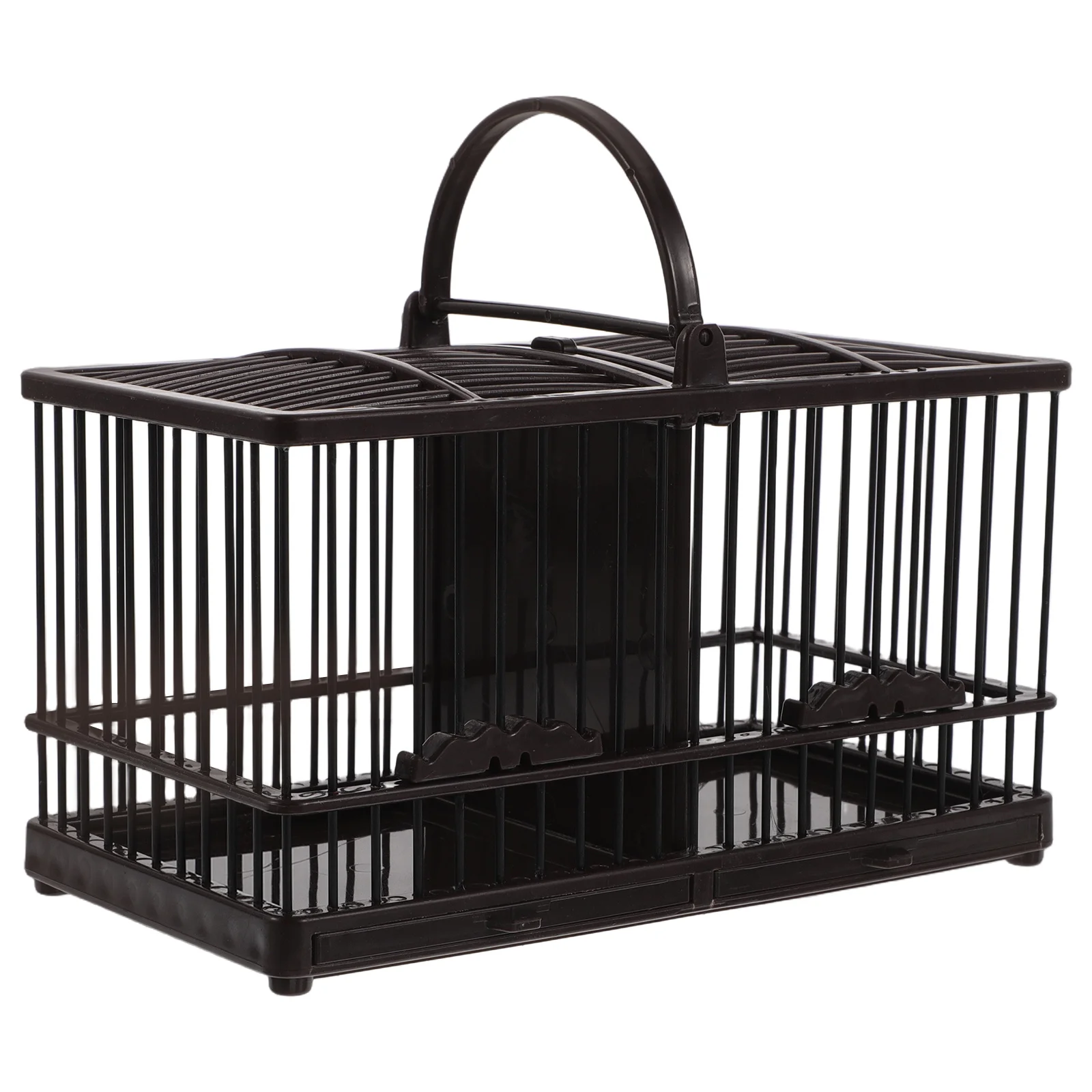 

Plastic Cricket Habitat Container Portable Compact Cage For Small Animals Reptile Carrier Decorative Bird Nest Insect Box Pet