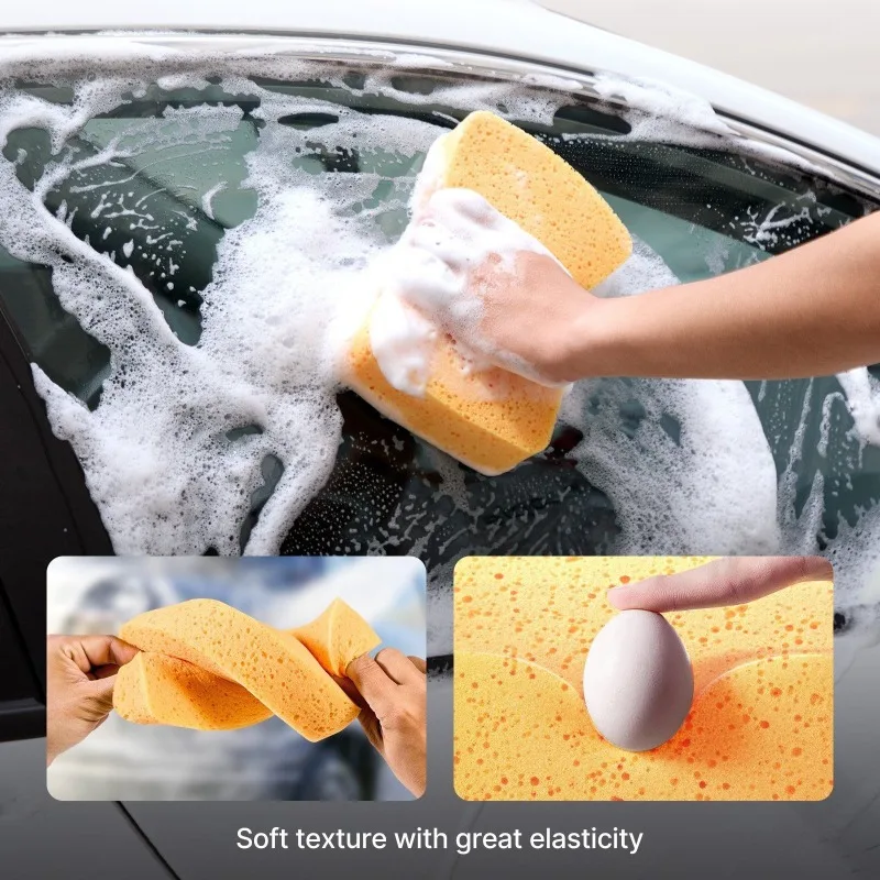 

Large Thick Foam Cleaning Sponges 6 Pcs Non Scratch Kitchen Bathroom Home Dishwashing Scrub Sponge Heavy Duty Cleaning Tools