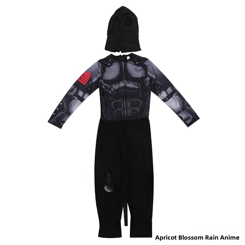 슈퍼히어로 특수부대 스네이크 아이 닌자 소년 어린이 할로윈 코스프레 의상 트렌디 플레이웨어 무대 공연 의상