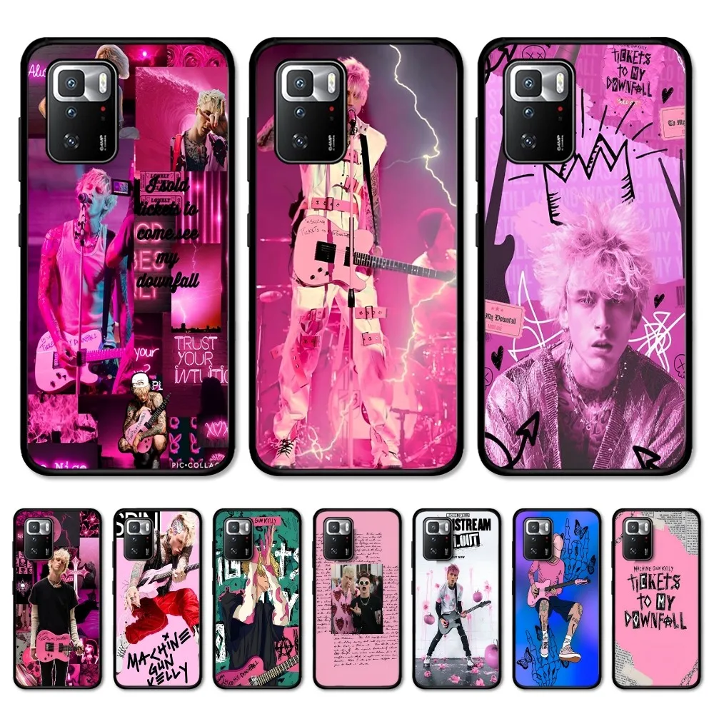 Singer M-Machine G-Gun Pink K-Kelly Cool Phone Case For Redmi 5 6 7 8 9 10 Plus Pro 6 7 8 9 A GO K20 K30 K40 Pro Plus F3 Fundas