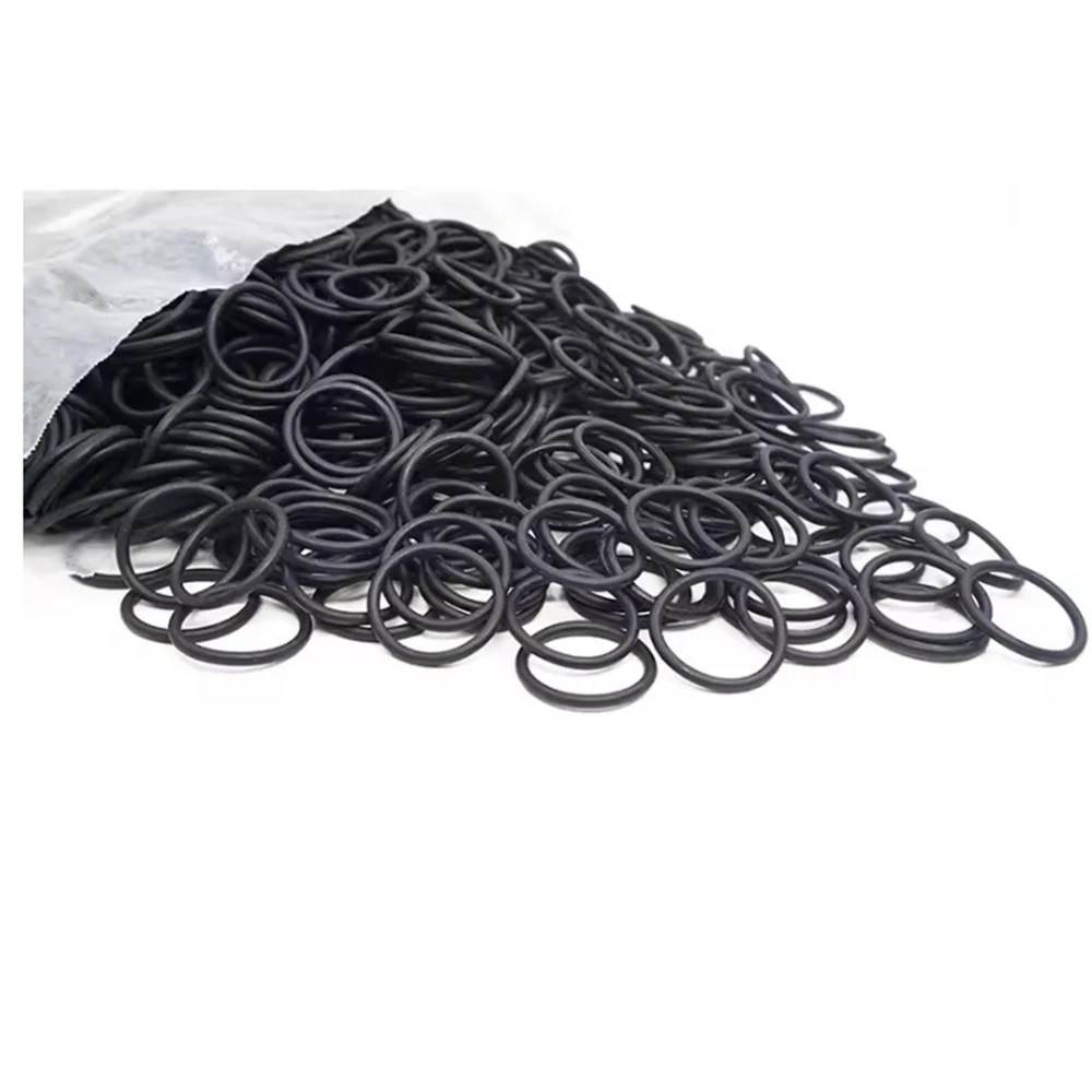 1-200Pc CS 3.55mm Black NBR Rubber O-Ring Gaskets ID 71/73/75-92.5mm Oil Resistant Acid & Alkali Resistant O-Ring Sealing Gasket