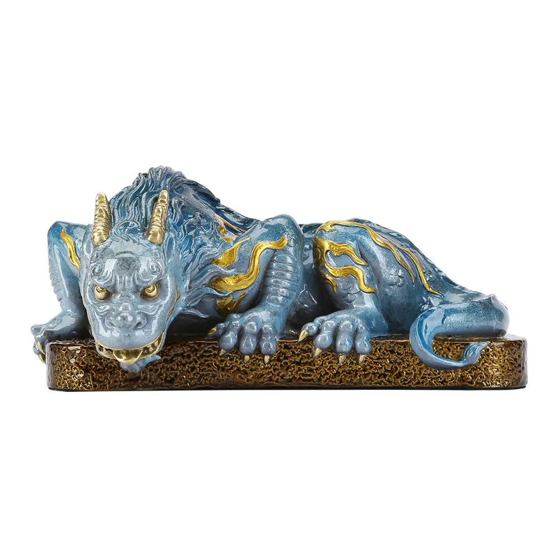 

"Zhenshui Beast" Water Absorbing Beast Pidder Ornament Home Entrance Office Gift Ornament