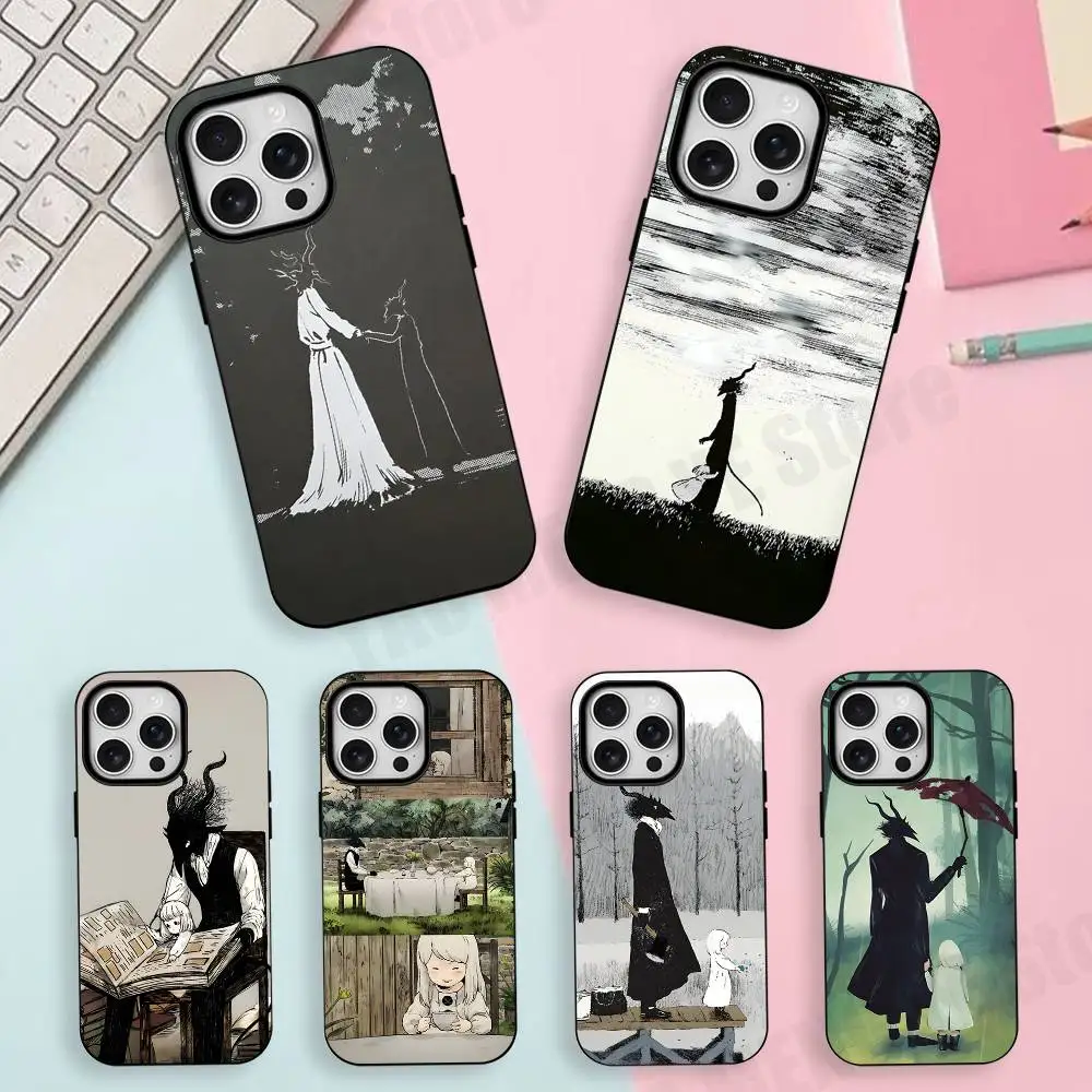 The Girl Shiva Siuil a Run Cartoon Magnetic For Case For Iphone 18 17 16 15 14 13 12 Pro Max Mini Plus Frosted Shell Cover