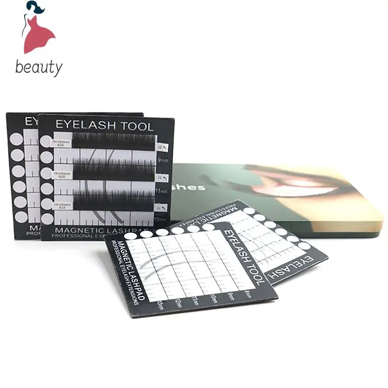 Magnetic Enxerto Eyelash Headband, lenço para Lash Extension Supplies, Testa Toalha Pad, Eyelash Tablet Makeup Tool