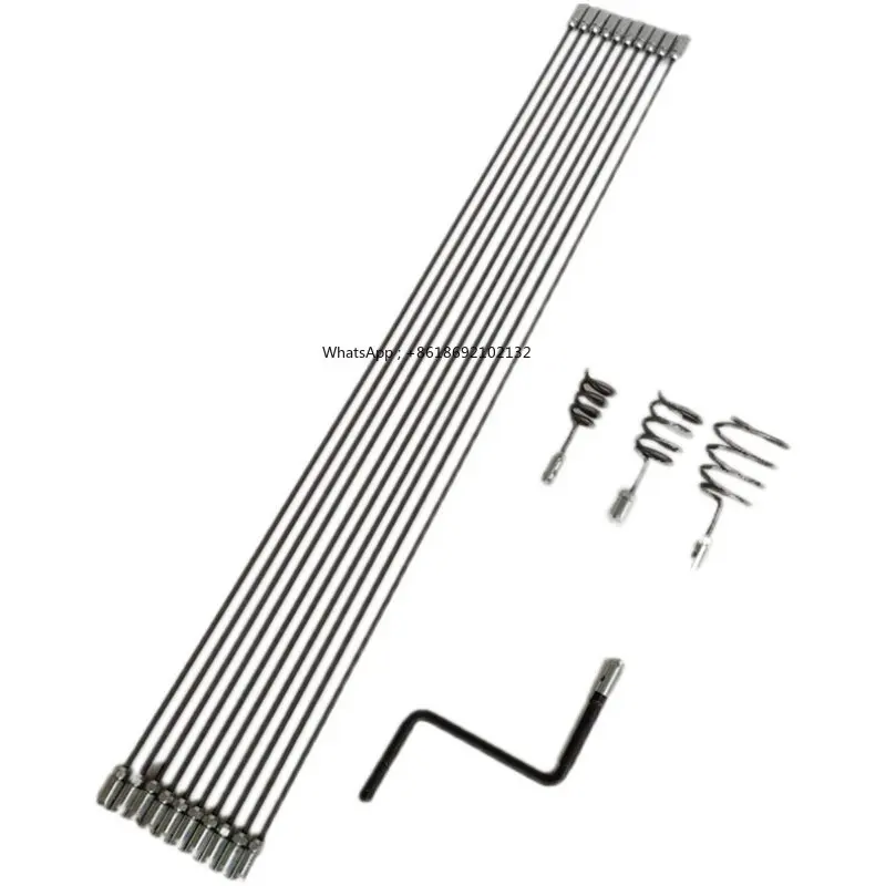 Hand-cranked Sewer Dredging Steel Brazing Rod Municipal Manhole Pipe Dredger Manual Artifact Main Pipe Pass