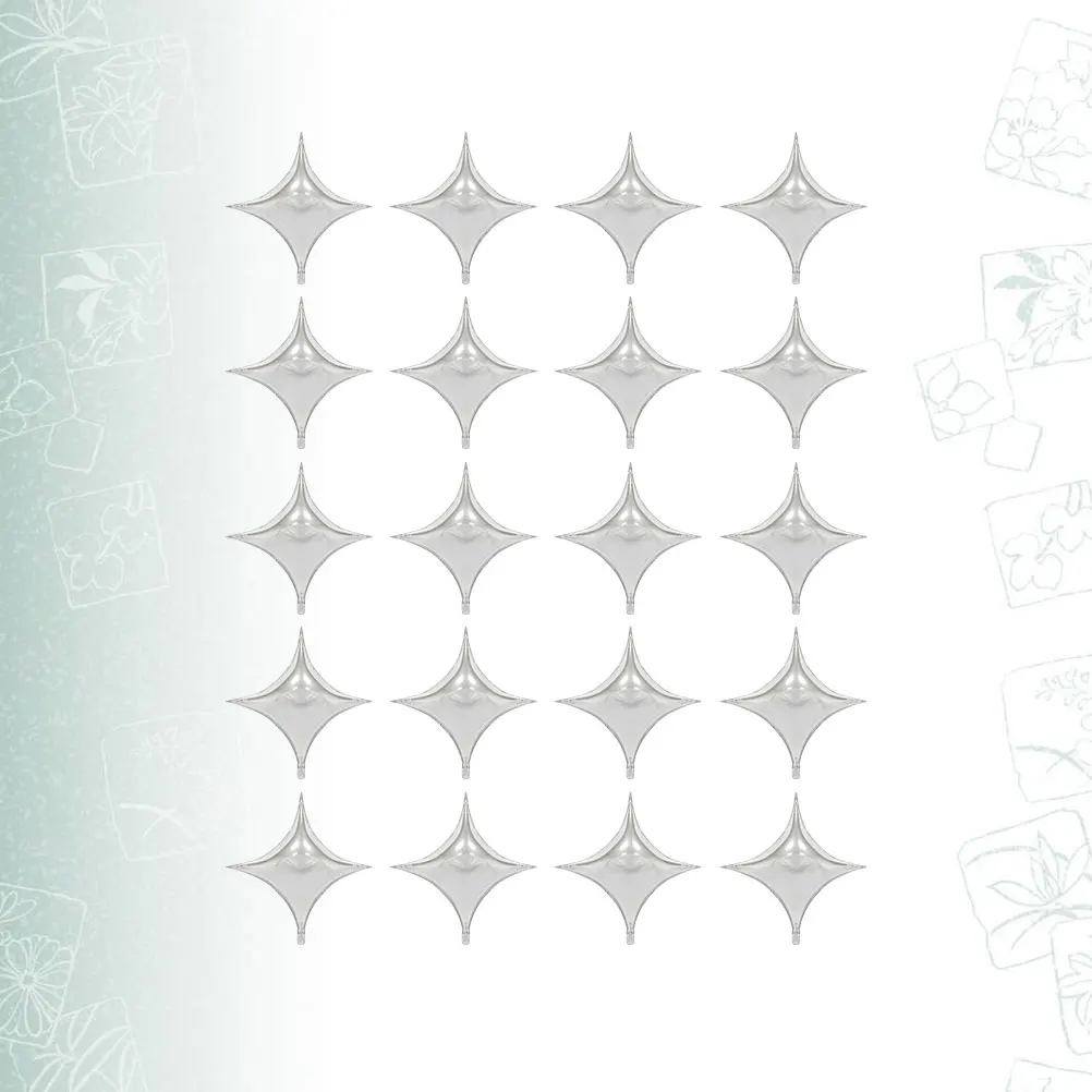 

20pcs Aluminum Foil Shape Party Wedding Decorations Leak Resistant Premium Material Home Bar Club Party