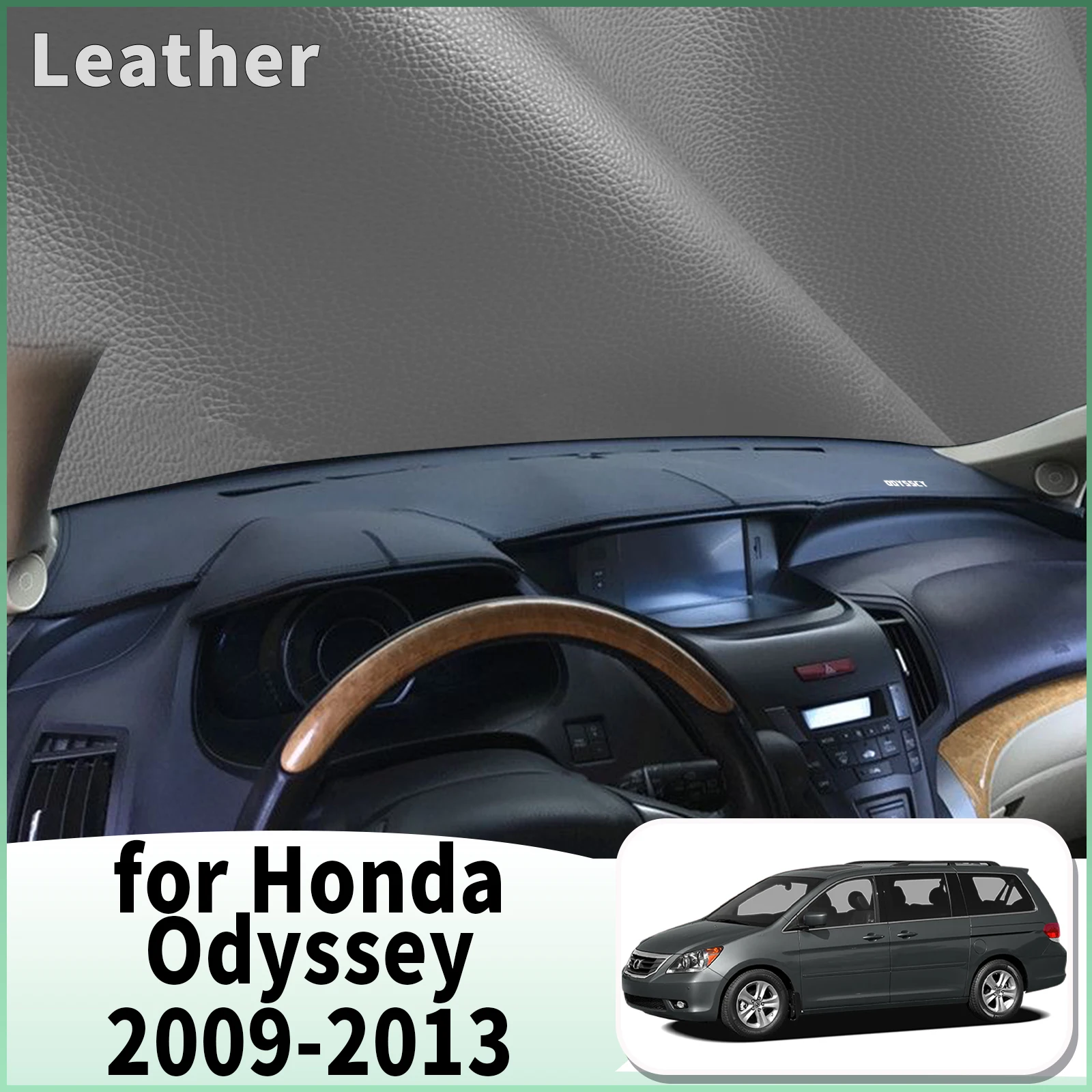 

fit for Honda Odyssey 2009 2010 2011 2012 2013 Dashmat Car Accessories Dashboard Cover Pad DashMat Sunshade Protective Carpet