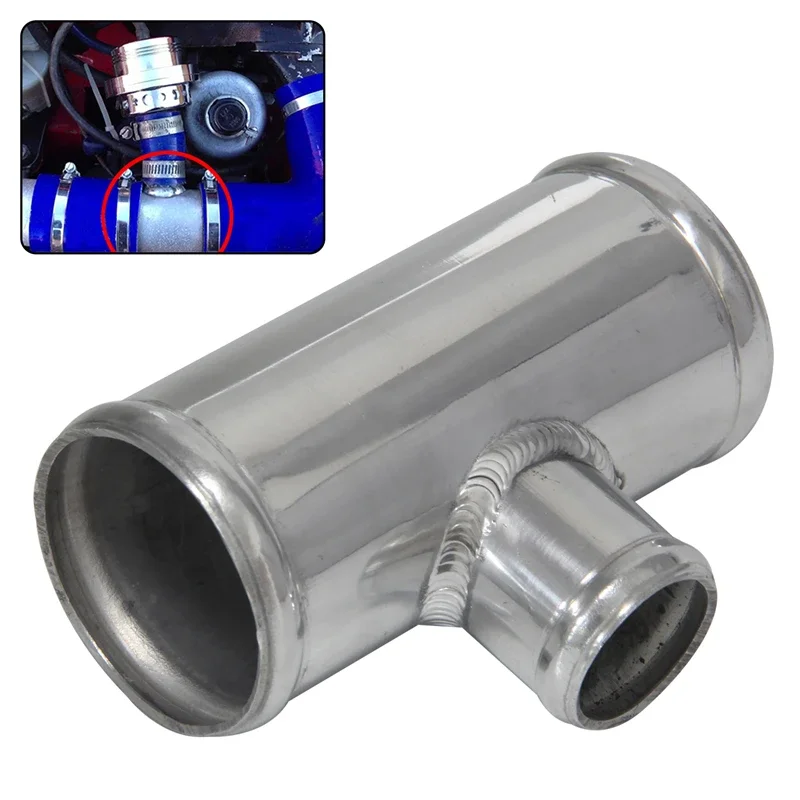 

T-Pipe Shape Tube 2.25'' 57mm Blow Off Valve Adapter Aluminum for 35mm ID BOV