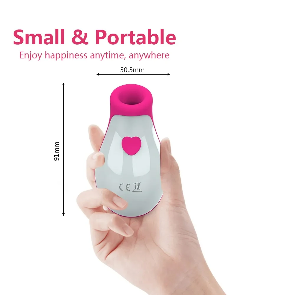 Female mini vagina Sucker Sucking Vibrator G-spot Clitoris Vacuum Nipple Stimulator Masturbator Adults Sex Toys for Women Couple view 6