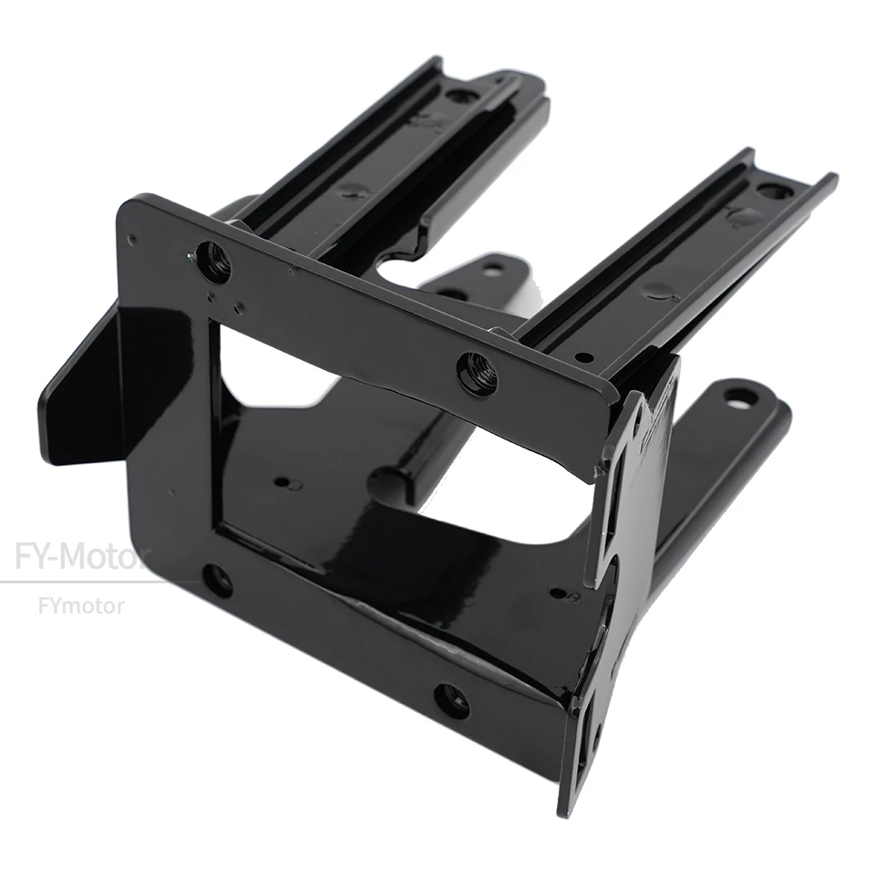 Motorcycle Front Inner Fairing Finish Radio Caddy Mount Bracket Steel Power Fit For 2015-2024 Harley Road Glide Accessories