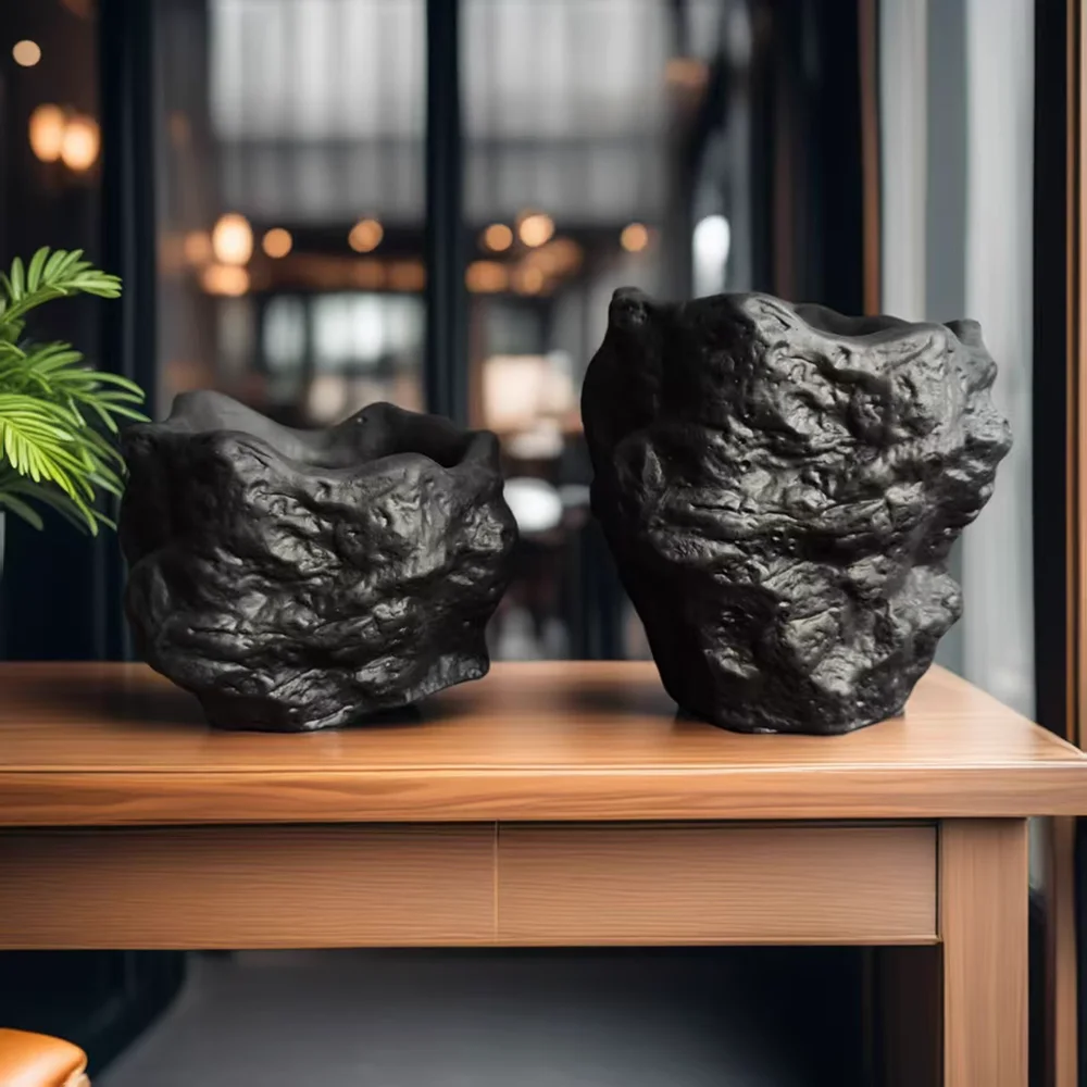 

Reusable Silicone Mold for Concrete Planter, DIY Irregular Textured Cement Flower Pot Mold, Easy Demolding molds