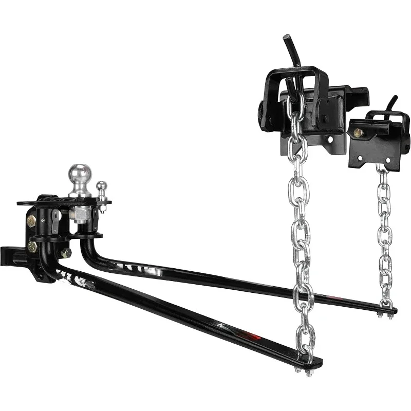 

Eaz-Lift Elite 1,000lb Weight Distributing Hitch Kit with Sway Control (48058) for Trailer, black