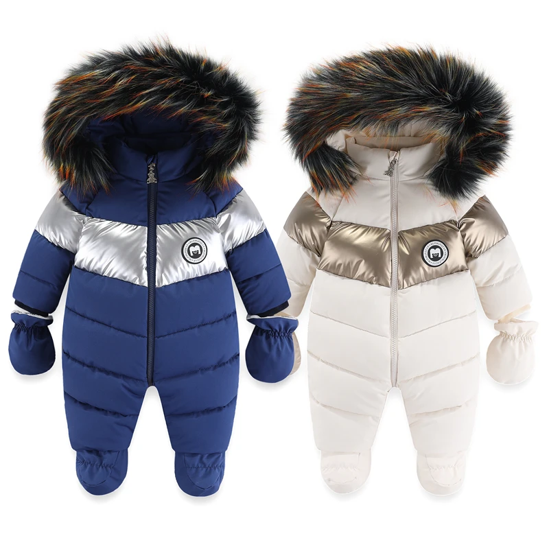 Winter Newborn Baby Romper Wit - Winter Clothing Baby Boy reseña y precio