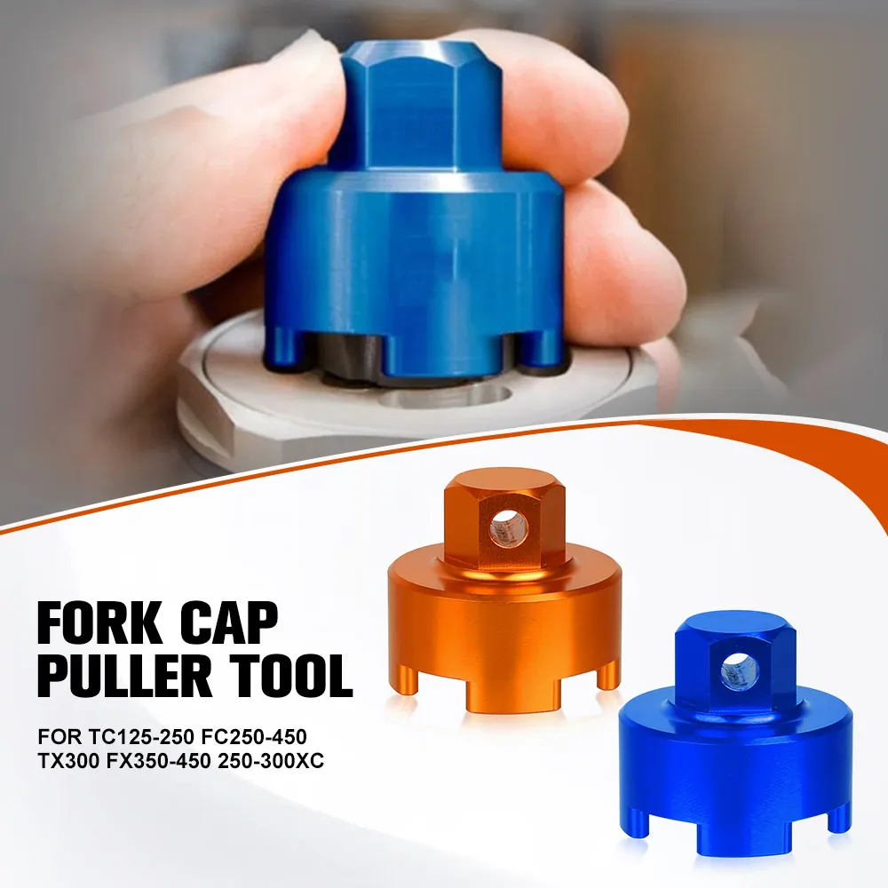 

WP Front Fork Valve Removal Tool Compression For HUSQVARNA TC125-250 FC250-450 TX300 FX350-450 Fork Cap Puller Tools 250-300XC