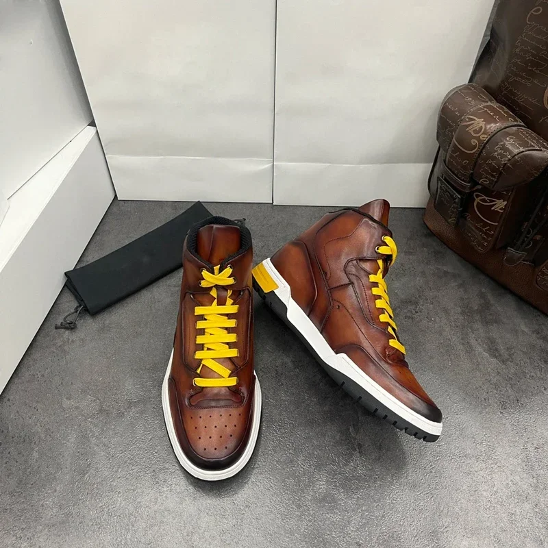 luxury shoes Global exclusive high-top sneakers Play off cricket shoes sneakers