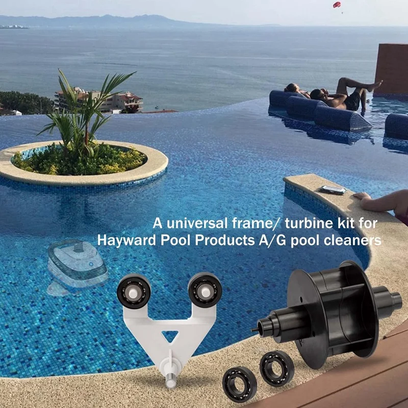 

AXV621DAT Universal Pool Vac A-Frame/Turbine Kit For Hayward Automatic Pool Cleaners, For AXV036BP AXV601CAT