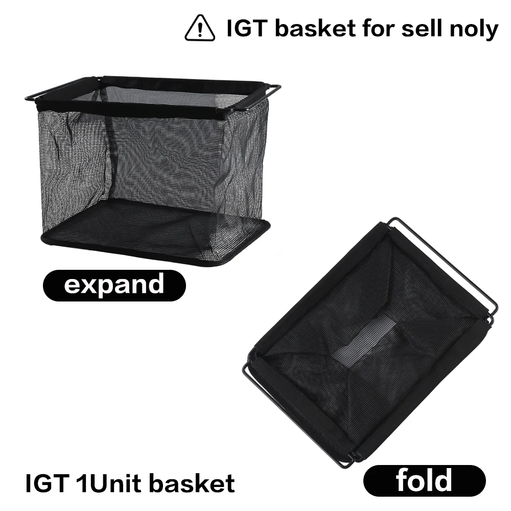 Pandatour New Camping IGT 1-Unit Accessories Griddle Drain Basket Bamboo Board Portable Outdoor 1-Unit Parts Supplies