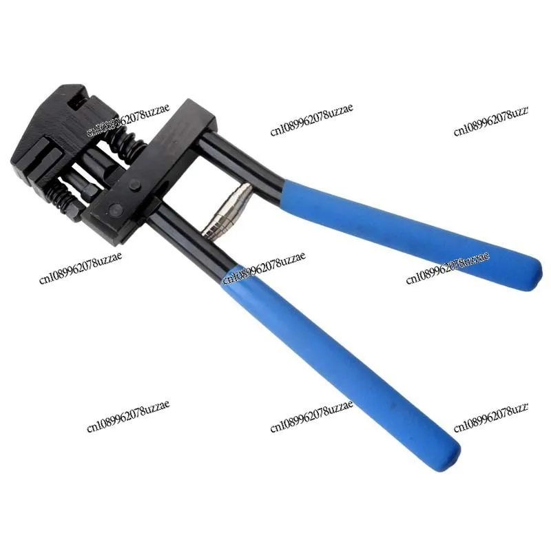 PVC Paper Opening Rivet Pliers Hole Puncher Hole Punching Pliers Folding Edge Pressing Groove Tool